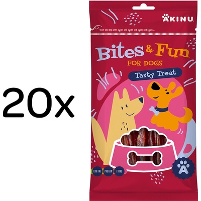 Akinu BITES & FUN Kachní prsíčka 20 x 85 g