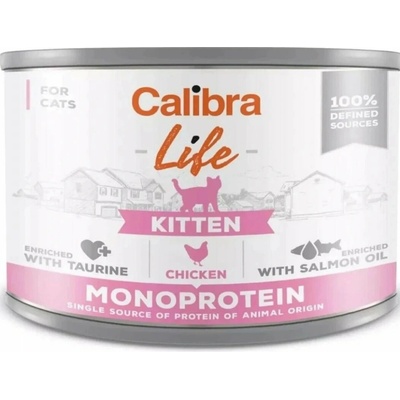 Calibra Cat Life Kitten Chicken 200 g – Hledejceny.cz