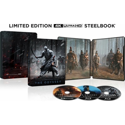Odyssea (Limitovaná sběratelská edice - Steelbook - INT) 4K UHD + BD