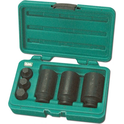 Sada průmyslových hlavic 1/2" 30-32-36 mm imbus 14-17-19 mm H6006L