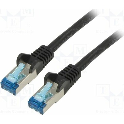 Goobay 67542 Patch S/FTP Kat: 6a RJ45 vidlice z obou stran lanko Cu