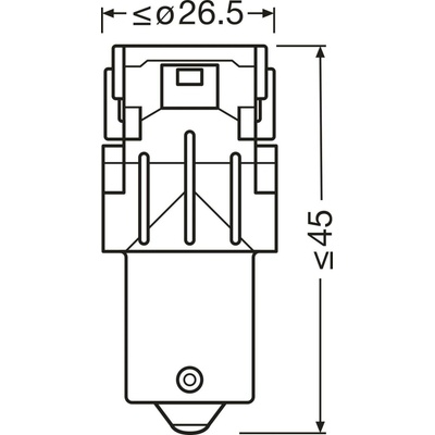 Žárovka, brzdové svělo ams-OSRAM 7506DYP-2BL – Hledejceny.cz