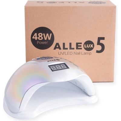 AlleLux UV LED Lampa na nechty 48W 5