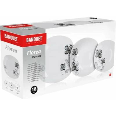 Banquet square FLOREA 18 ks