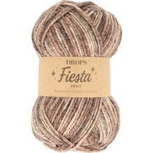 Drops Fiesta PRINT 30 mix hnedej