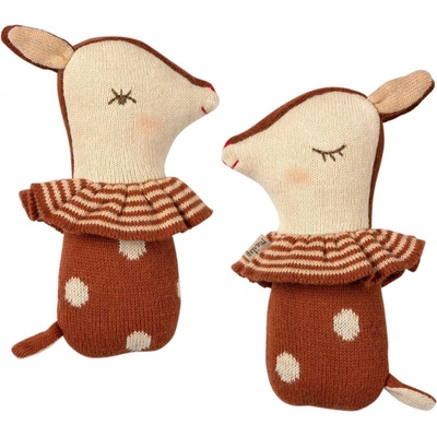Maileg Textilná hrkálka Bambi Rusty