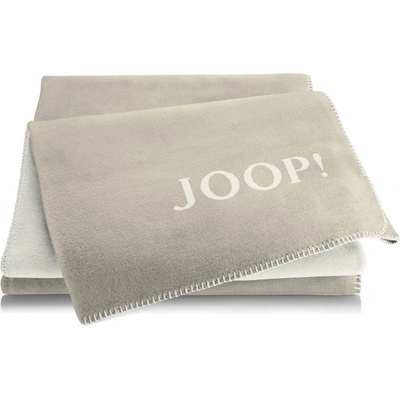 Biederlack JOOP! Uni Doubleface Sand-Pergament pléd 150x200