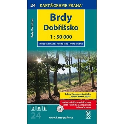 Brdy Dobřížsko 1:50 000