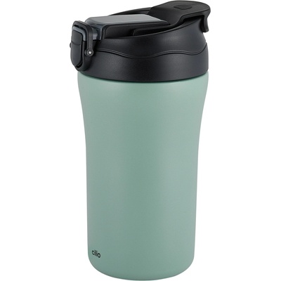 Cilio Doppio termohrnek na pití 400 ml mátově zelená