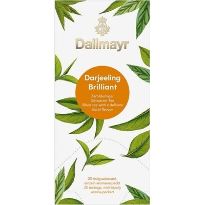 Dallmayr Černý čaj Darjeeling Brilliant 25 x 2 g