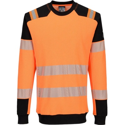 Portwest FR755 PW3 Modaflame Knit Hi-Vis FR mikina oranžová/čierna