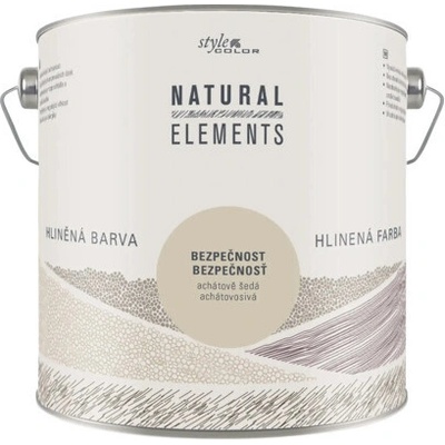 StyleColor NATURAL ELEMENTS 2,5 l achátově šedá