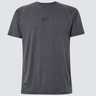 Oakley pánské tričko Heathered Top Dark Grey Heather