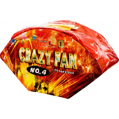 Ohňostrojová fontána Crazy Fan No.4