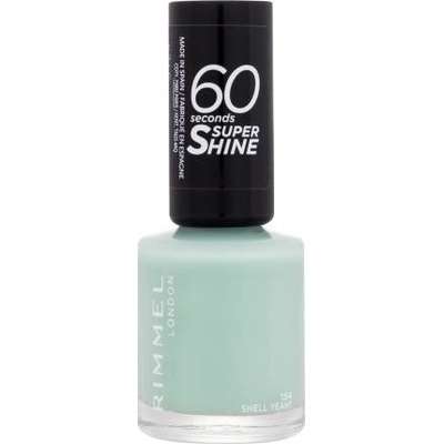 Rimmel London 60 Seconds Super Shine lak na nechty 154 Shell Yeah 8 ml