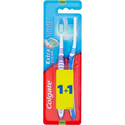 Colgate Extra Clean střední 2 ks