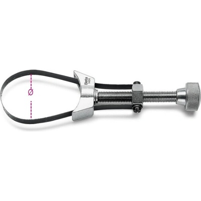 Beta Tools Páskový klíč na olejový filtr 65-110 mm 014910001