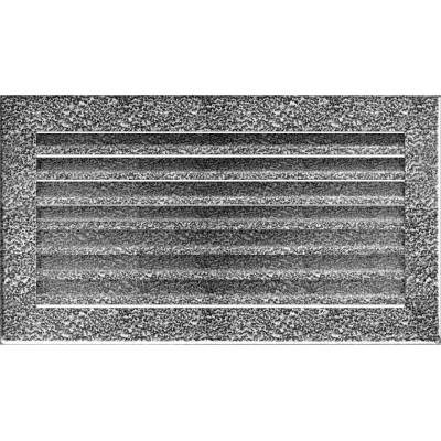 Kratki Mriežka FRESH 170 x 300 mm čierno-strieborná