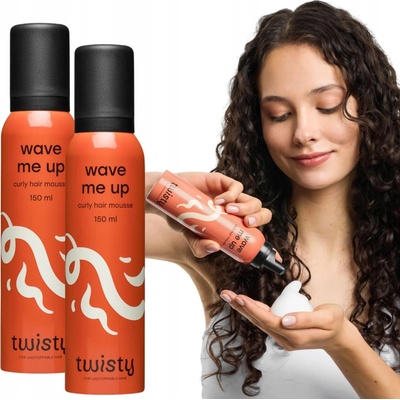 Twisty Wave Me Up pena na kučeravé vlasy 150 ml