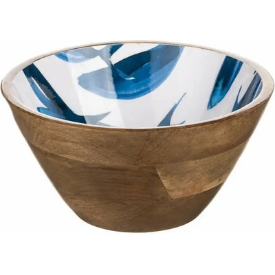 Shoeless Joe UK Dřevěná mísa Ocean Fish Bowl blue 24 cm