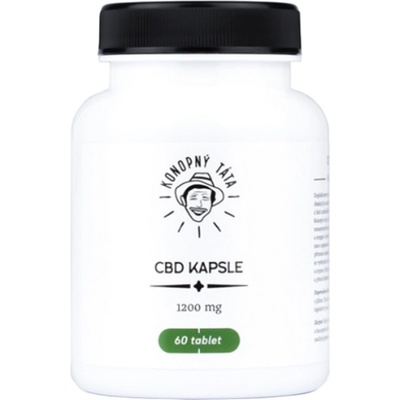 Konopný Táta CBD kapsle 1200mg 60 tablet