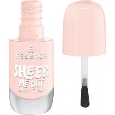 essence Lak na nehty Gel 04 Sheer me out 8 ml