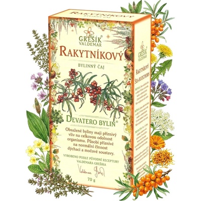 Grešík Rakytníkový Devatero bylin 70 g