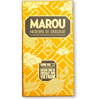 Marou 72% hořká Dong Nai Grand Cru 80 g
