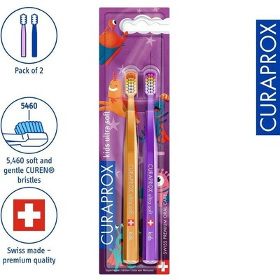 Curaprox CS 5500 Kids Superhrdinská edícia 2 ks