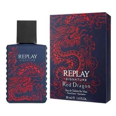 Replay Signature Red Dragon toaletná voda pánska 30 ml
