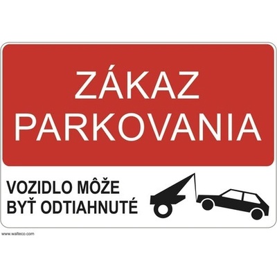 Zákaz parkovania, odťah