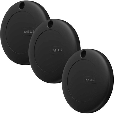 Mili MiTag AN (3 ks) (MILI MITAG AN BLK 3) čierny