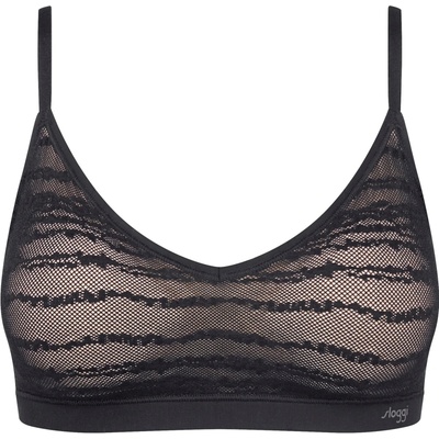 podprsenka sloggi FREE Evolve PU Lace černá
