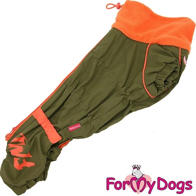 FOR MY DOGS Overal KHAKI pro psy jezevčíků