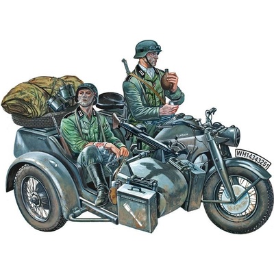 Italeri Model Kit military 0317 ZÜNDAPP KS750 33-0317 1:35