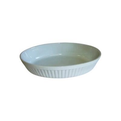 METRO PROFESSIONAL Misa zapekacia oválna 23,5 cm kamenina 3 ks