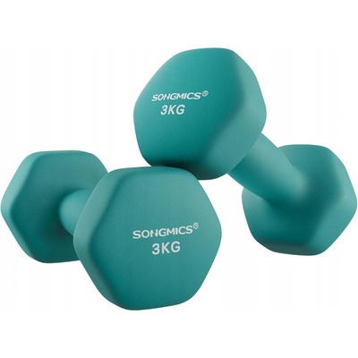 Songmics Neoprenové činky 2 x 3 kg 2 ks