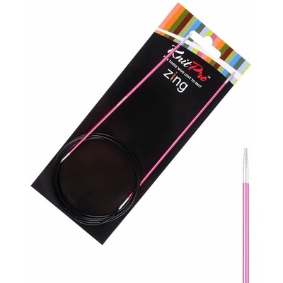 Knitpro Zing kruhové ihlice na pletenie 120 cm 2 mm