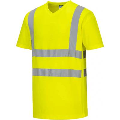 Portwest S179 Mesh tričko s výstrihom do V S žltá