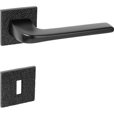 MPkovania DARA - HR 4007 5SQ T3 WC kľučka/kľučka čierna mat