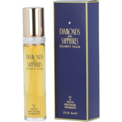 ELIZABETH TAYLOR Diamonds and Saphires toaletná voda dámska 50 ml