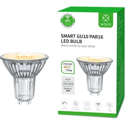 WOOX R5143 WiFi Smart Bulb GU10 PAR16 345 lm