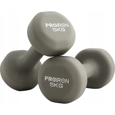Proiron Činky potažené pogumované 2 x 5 kg