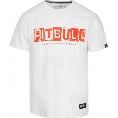 PitBull West Coast pánské triko BLACKY bílé