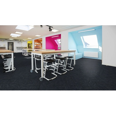 Forbo Flotex Planks Frameweave Graphene 142013 2.50 m²