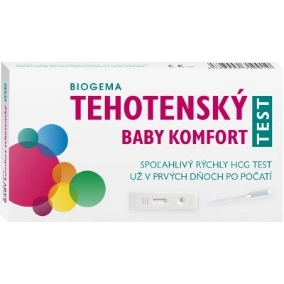 Biogema Baby Komfort tehotenský test kazetový