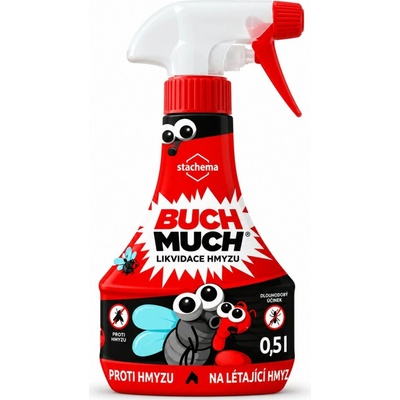 Buch Much k hubení létajícího hmyzu 500 ml