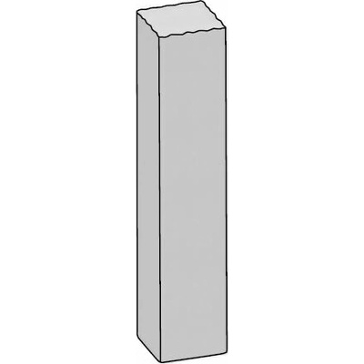 CS-BETON s.r.o. CSB PALISÁDA CITY 16 x 16 x 100 cm, Šedá paleta 25 ks