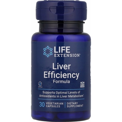 Life Extension Liver Efficiency Formula 30 vegetariánska kapsula