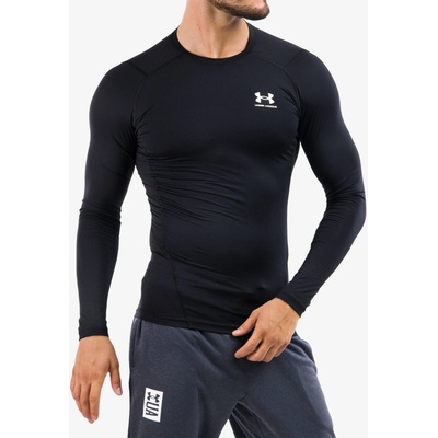 Under Armour HG Armour Comp LS black /white